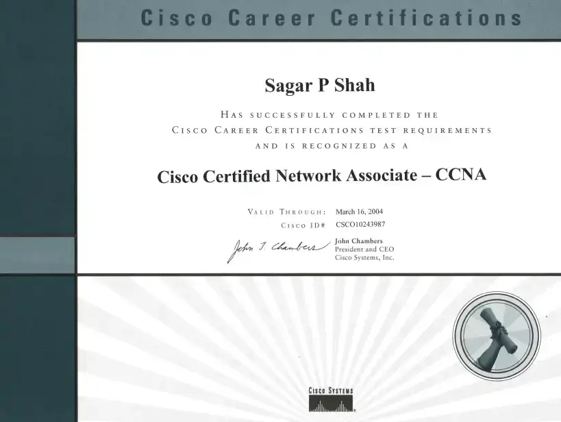 Cisco Certified Network Associate - CCNA